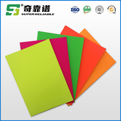 Fluorescent het Document van WGA Zelfklevend Etiketmateriaal