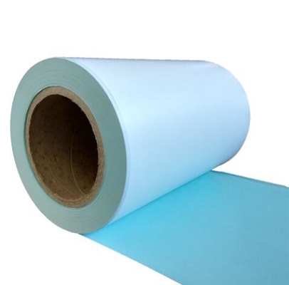 HM2033L de modelthermal paper adhesive-Voering van het de Lijm Blauwe Cellofaan van Etiket Materiële Eco Thermische Hotmelt