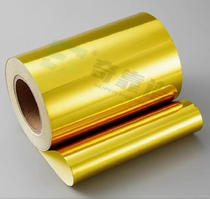 Glanzend zilveren PET-gezichtklem PET-film Jumbo Roll in Roll WG3733