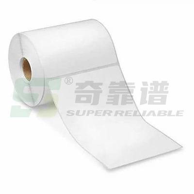 100 mm*150 mm lijmvrachtbrief lijm-thermisch etiket blanco etiket in rol met glasin voering