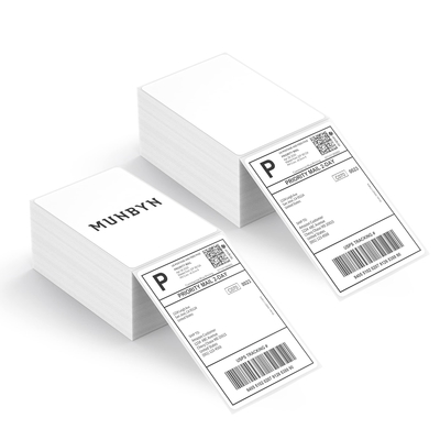 Direct thermisch kleefmiddel Fanfold Stickers Vervoersbrief Stickers HM2233