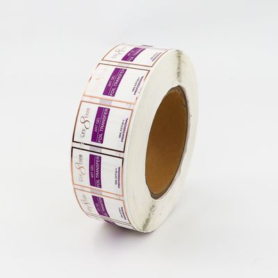 ISO-certificaat Gepersonaliseerd cosmetica-label Geprinte toiletartikelen label kleefmerk