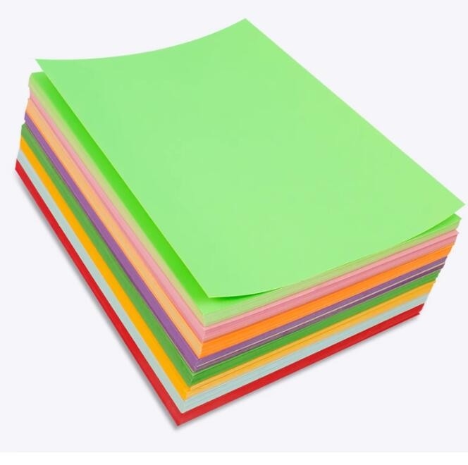 Fluorescerend groen papier Kleefstof Fluorescerend groen papier WGA433 Inkjetprint Fluorescerend papier