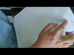 WG4533 de duidelijke Voering van het de Lijm Witte Cellofaan van BOPP 50um Acryl