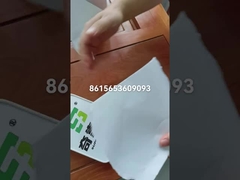 Zwart kleefpapier half glanzend